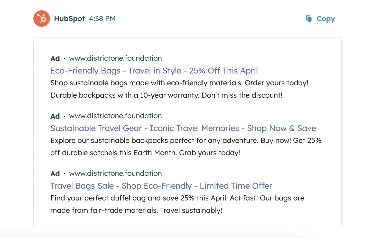 generative ai in google ads marketing by hubspot