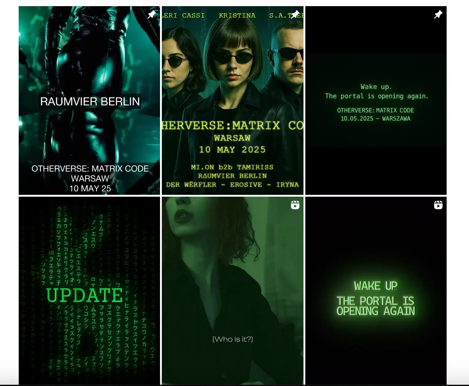 instagram account of otherverse events