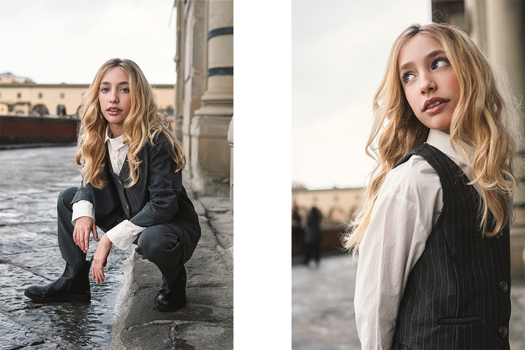 Model Junga Off-duty kids supermodels in Florence. – Junga Wunga