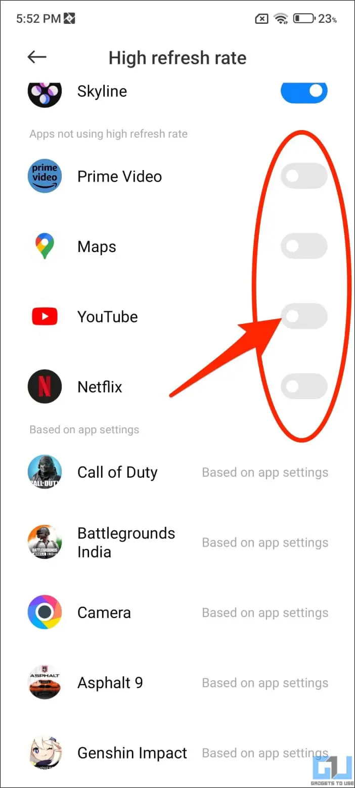 5 Ways to Force High Refresh Rate on All Android Apps (No Root) – I Race iT