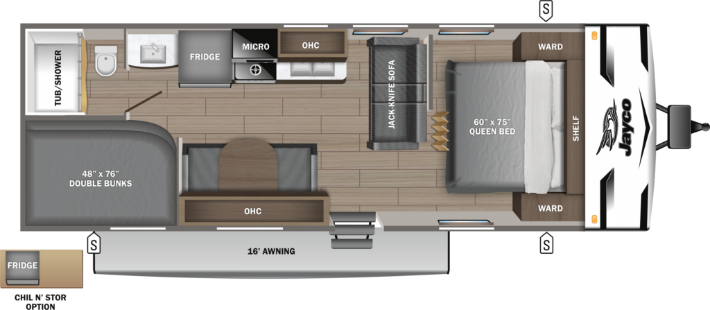 Jay Flight floorplan.